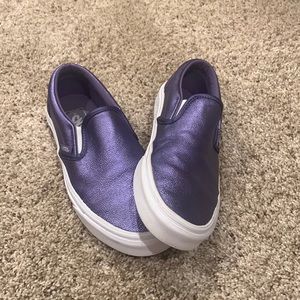 Purple Iridescent Vans